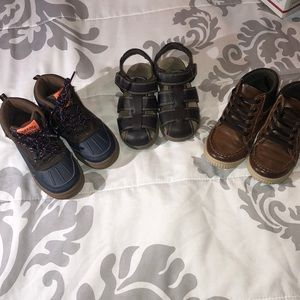 Lot of boys’ shoes